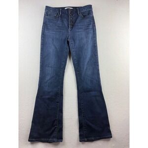 Sam Edelman The Stiletto Boot High Rise Bootcut Jeans  Button Fly 30x27.5
